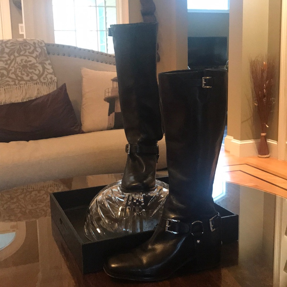 Michael Kors leather boots size 9